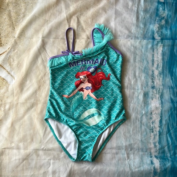 Ariel swim suit-Sand - Flower bee main image 0